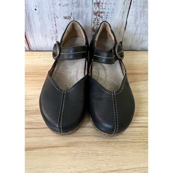 PIKOLINOS Granada Mary Jane Leather Black Leather Size 8.5 US/39 EU - Picture 2 of 7